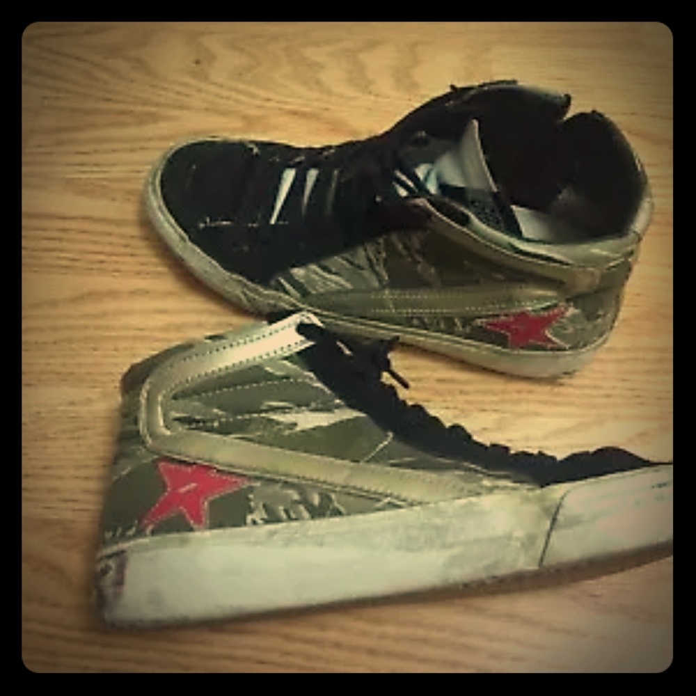 Golden Goose Slides Camo